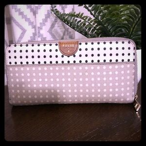 Fossil zip wallet